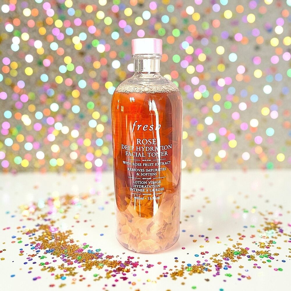 FRESH Rose Deep Hydration Facial Toner 13.5 fl oz NEW WITHOUT BOX